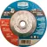 Century Drill 75548 Depressed Center Grinding Wheel 5" x 5/8-11" Type 27 Aluminum Oxide