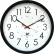 16-1/2" Wall Clock, Contemporary SelfSet