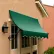Awntech Charleston Window/Entry Awning 5-3/8'W x 2-9/16'H x 2'D Forest Green