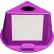 Inventory Control Cone W/ Magnets & Dry Erase Decals, Purple