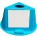 Inventory Control Cone W/ Magnets & Dry Erase Decals, Turquoise