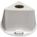 Inventory Control Cone W/ Magnets & Dry Erase Decals, White
