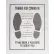 Cee-Jay® 689CD Heavy Duty Paper Floor Mats With Plastic Coating "22 x 17" 500/Box