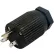 Conntek 60141, 20-Amp Assembly Straight Blade Plug with NEMA 5-20P Male End, 2 Pole- 3 Wire