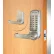 Codelocks ANSI Grade 2 Mechanical Lockset, CL615-BS, EZ Code Change, Code Free/Passage, Silver Gray