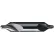 Cle-Line 1824 Series #6 HS Bright 60 Degree Angle Plain Type Stub Length Center Drill (7/32x1/2x3) - Pkg Qty 6