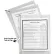 C-Line Products Zip 'N Go Reusable Envelope with Outer Pocket, Clear, 3/PK (Set of 8 PK)