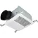 Canarm® Bath Exhaust Fan Ultra Lo-Sone Selectable, 80, 90, 110, 140 CFM, 0.5 Sone, 120V