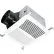 Canarm Ultra Quiet Ceiling Exhaust Fan w/ EC Motor & Speed Control - 200 CFM - 2.0 SONES - 120V