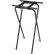 Tray Stand, 19" x 16" Top x 31" High, 2-1/4" Black Straps 1" Black Tubular Steel Frame (Single Pack)
