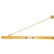 Contrx Wall-Mount Overbraced Tie-Rod Jib Crane, 2000 Lb. Capacity, 10' Span