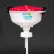 ECO Funnel® EF-30020 8" ECO Funnel with 70mm Cap Adapter, Red Lid