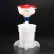 ECO Funnel® EF-3004C-SYS 8" ECO Funnel System, 4L Carboy & Secondary Container, Red Lid