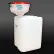 ECO Funnel® EF-8-SW-SYS 8" ECO Funnel System, 20L Samson Stacker Drum, Red Lid
