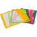 C-Line Products® Binder Pocket with Write-On Index Tabs, Assorted Color, 12/Set