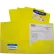 C-Line Products Two-Pocket Heavyweight Poly Portfolio Folder, Yellow, 25 Folders/Set