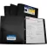 C-Line Products Two-Pocket Heavyweight Poly Portfolio Folder with Prongs, Black, 25 Folders/Set