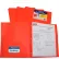 C-Line Products Two-Pocket Heavyweight Poly Portfolio Folder with Prongs, Orange, 25 Folders/Set