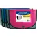 C-Line Products Extra Large Document Case, Stitched, Assorted Color - 24/Set