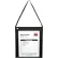 C-Line® Hanging Shop Ticket Holder with Fabric Back, 9" x 12", 15/Box