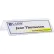 C-Line Products Medium rigid Heavyweight Plastic Name Tent Holder, 2 1/2 x 8 1/2, Clear, 25/BX
