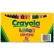 Crayola® Large Crayons, Nontoxic, Assorted, 16/Box