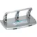 Carl® Medium-Duty 3-Hole Punch, 40 Sheet Capacity, Gray