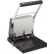 Carl® Heavy-Duty Three-Hole Punch, 300 Sheet Capacity, Gray