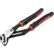Crescent® 8" Z2 K9™ Straight Jaw Dual Material Tongue & Groove Pliers