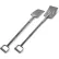 SANI-LAV® 267R Reinforced Stainless Steel Shovel Flat Square Point Blade