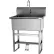 Sani-Lav® 531FS Floor Mount Scrub Sink With Double Foot Pedal Valve
