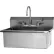Sani-Lav® 532F Wall Mount Scrub Sink With Faucet