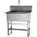 Sani-Lav® 532FA-0.5 Floor Mount Scrub Sink With AC Powered Sensor, Low-Flow 0.5 GPM