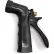 Sani-Lav® Low-Flow Small-Sized Spray Nozzle with 3/4" GHT Inlet & GHT Threaded Tip, Black