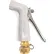 Sani-Lav® N2SW17 Small Reinforced Industrial Spray Nozzle w/Swivel Hose Adapter-White
