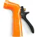 Sani-Lav® Low-Flow Small-Sized Spray Nozzle w/ 3/4" GHT Inlet & GHT Threaded Tip, Safety Orange
