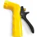 Sani-Lav® Low-Flow Small-Sized Spray Nozzle with 3/4" GHT Inlet & GHT Threaded Tip, Yellow