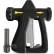 Sani-Lav® Ergonomic Standard-Flow Hot Water Spray Nozzle with N20S Hose Adapter, Black