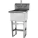 Sani-Lav® Floor Mount Sink with Manual Faucet, Flow Rate of 2 GPM, 8'' Back Splash Height