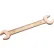 C.S. Unitec EX203-220UA Double Open Ended Wrenches, Copper Beryllium, 1-1/4 x 1-3/8