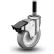 Colson 5" Caster with Expansion Swivel Stem and Brake, 2-13/16"H Stem, 325 Lb. Capacity