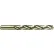 Triumph Twist Drill Style T1C Cobalt Jobbers Drill Bronze Oxide 1/4" 12 Pack - Pkg Qty 12