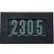 Manchester Address Plate w/3" Gold Brass Numbers in Black
