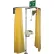 Hughes® Safety Shower Modesty Curtain, Wall Mount, Nylon, Yellow