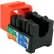 Vertical Cable 351-V2618/OR Cat 5E V-Max U-Style Keystone Jack - Orange
