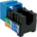 Vertical Cable 352-V2714/BL Cat 6 V-Max U-Style Keystone Jack - Blue