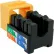Vertical Cable 352-V2722/YL Cat 6 V-Max U-Style Keystone Jack - Yellow