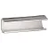 Snap Clamp Fittings, 4"L, 1"Dia., Furniture Grade ABS, White - Pkg Qty 100