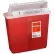 Covidien 5-Quart SharpStar™ In-Room™ Sharps Container, Transparent Red