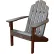 highwood® Classic Adirondack Beach Chair - Weathered Acorn